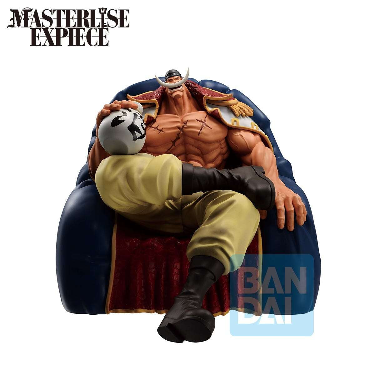 Bandai One Piece Ichibansho Edward Newgate Whitebeard Masterlise Figure Statue