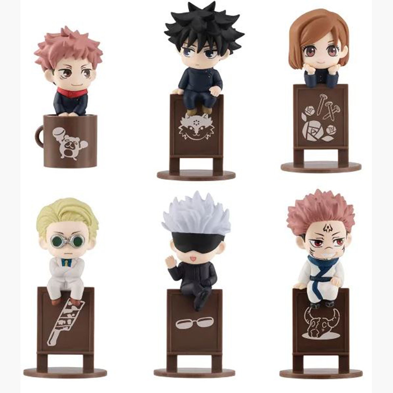 Bandai Jujutsu Kaisen Ochatomo Blind Box Mini Figure Ages 8+ Sealed, 6 Inches, 0.98 oz