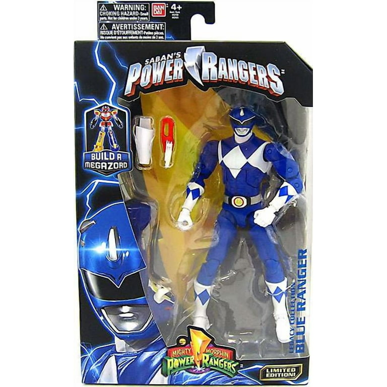 Power Rangers Mighty Morphin Legacy Blue Ranger 65 Action