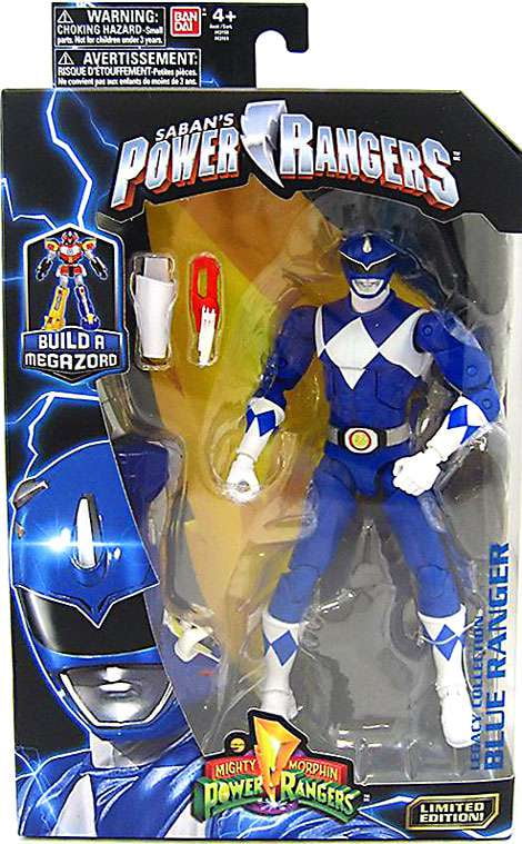 Bandai Legacy Mighty Morphin Power Rangers Blue Ranger Action Figure