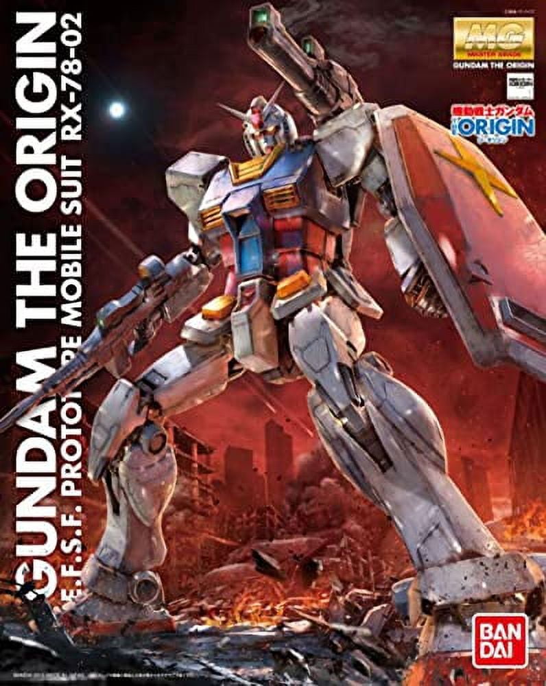 Bandai MG 1/100 RX-78-02 Gundam The Origin Action Figure
