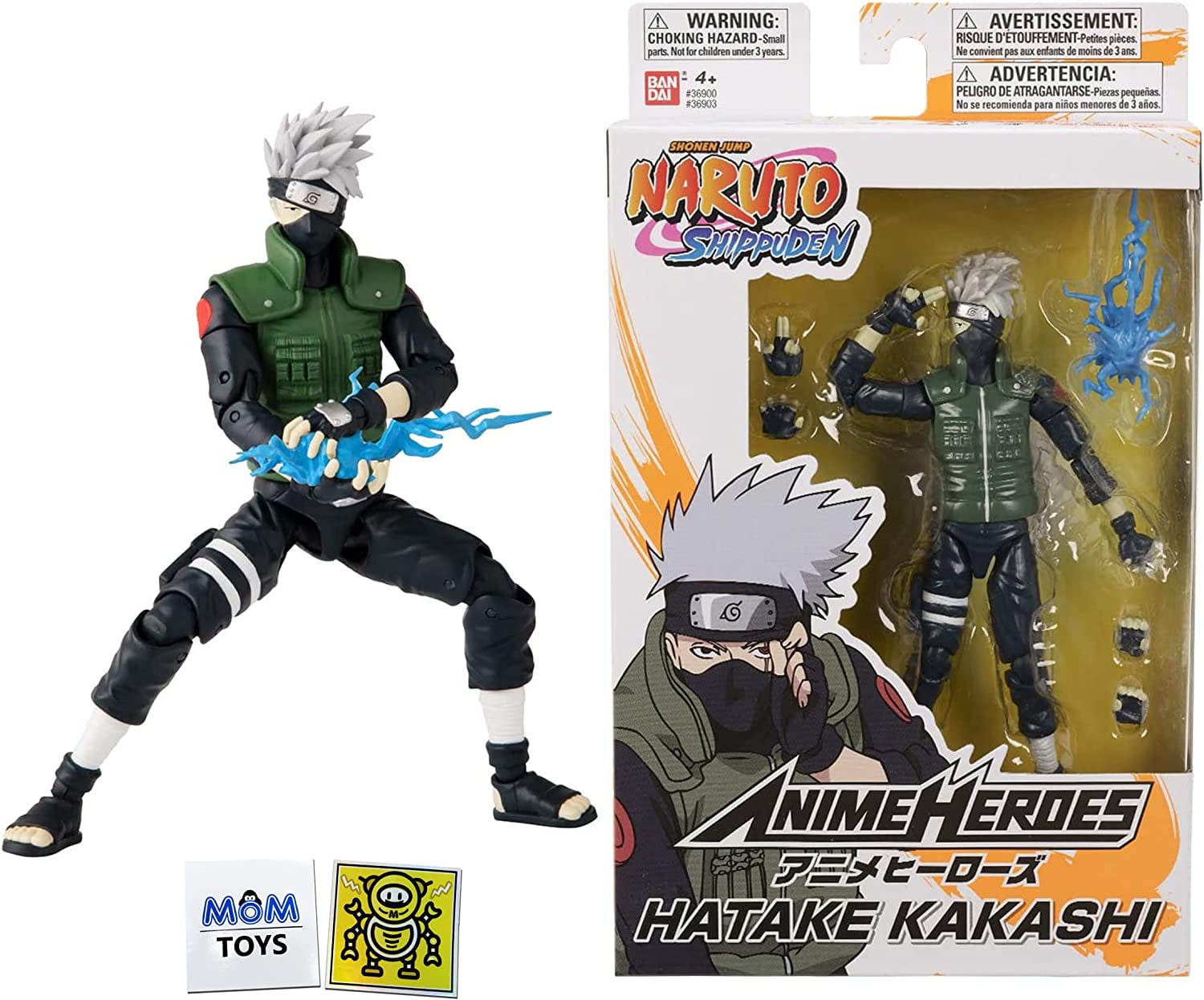 Boneco Fun Naruto Bandai Hatake Kakashi 12cm F0086-6