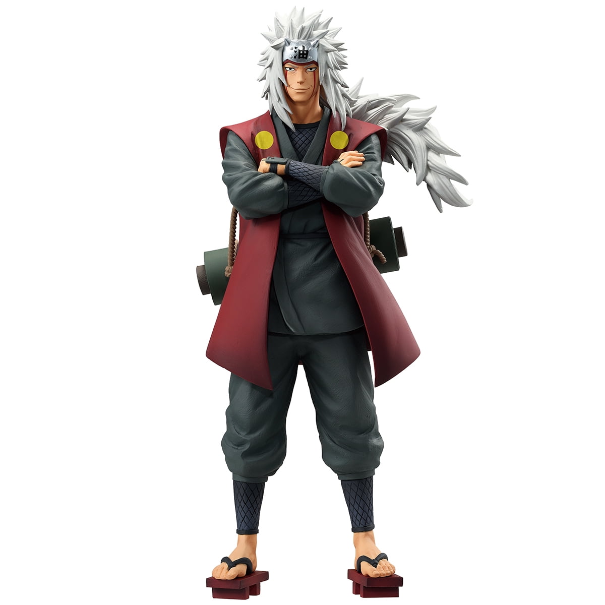 Jiraiya Legendary Sannin Gray and Red Masterlise Figure