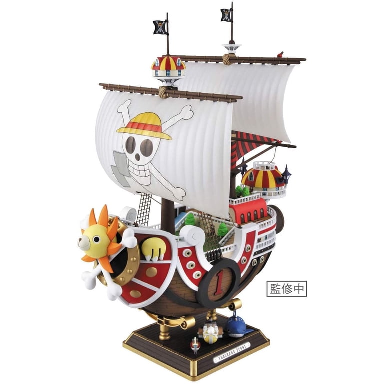 ONE PIECE Thousand Sunny Model Kit, Land of Wano Arc, Straw Hat