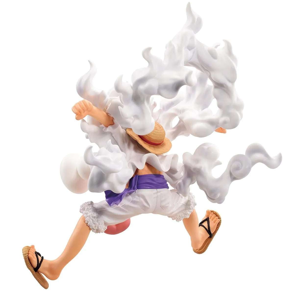 Bandai - One Piece: Monkey D. Luffy Gear 5 - Road to King of the Pirates - Masterlise Ichibansho 7.9" Figure