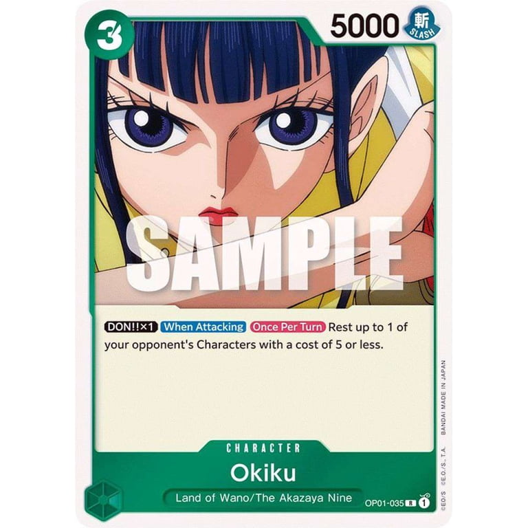 One Piece Romance Dawn Rare Okiku OP01-035