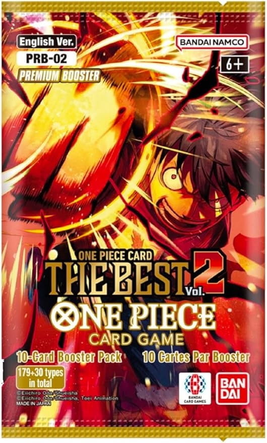 prb 02 booster box english One Piece Card Game PRB-02 The Best Vol.2  Packs / Booster Bo  Magic Traders The designs depict popular characters One Piece The Best Vol