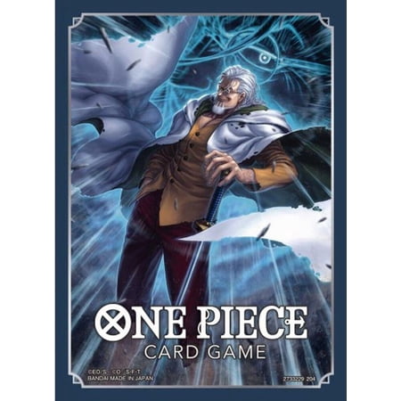 One Piece Card Game Official Sleeves: Assortment 7 - Silvers Rayleigh (70-Pack)
