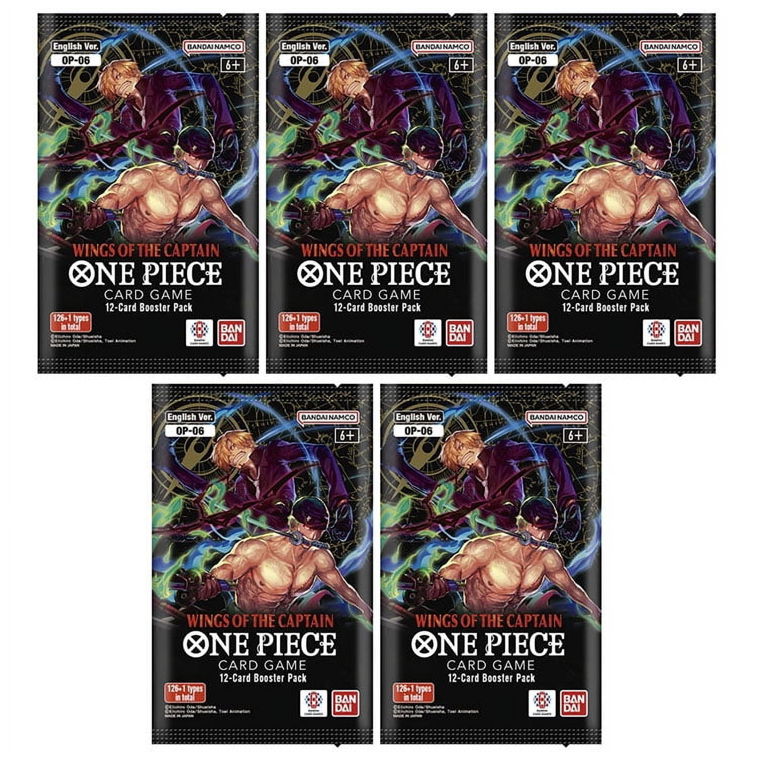 Bandai One Piece Trading Cards - Wings of the Captain OP-06