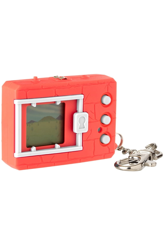Bandai Original Digimon Digivice Virtual Pet Monster - Neon Red