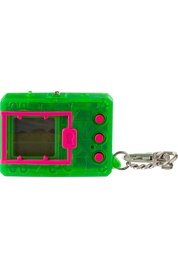 Bandai Original Digimon Digivice Virtual Pet Monster - Translucent Neon Green