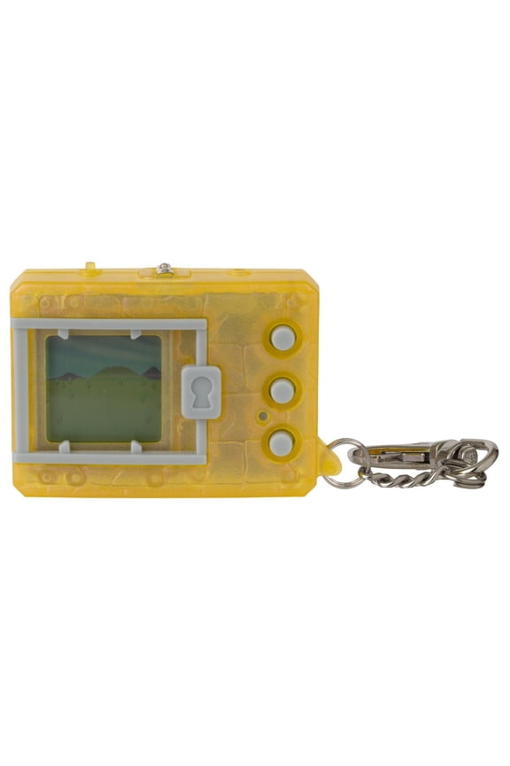 Bandai Original Digimon Digivice Virtual Pet Translucent Yellow