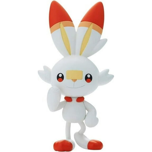 Bandai Pokemon Plamo Scorbunny Ages 14+ Action Figures, Multicolor, 20 Parts