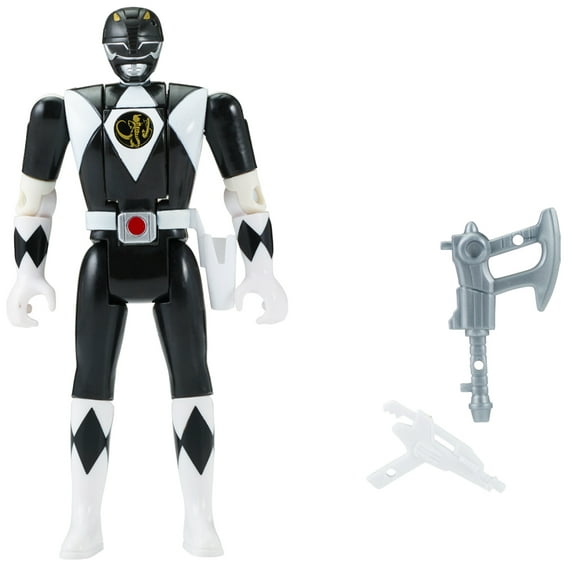 Bandai - Power Rangers Mighty Morphin Head Morph Figure, Black Ranger
