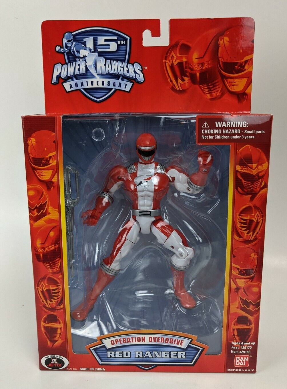 Power Rangers Overdrive Red Ranger Bandai Power Rangers Operation Overdrive 15th Anniversary 6.5
