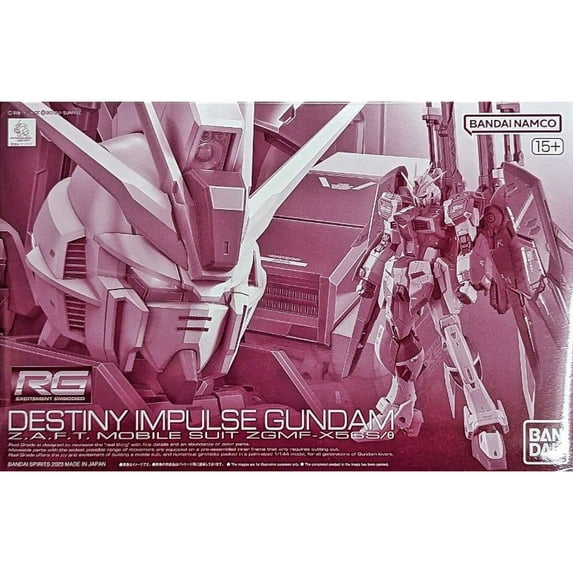 Bandai RG 1/144 Destiny Impulse Gundam Gunpla Model Kit
