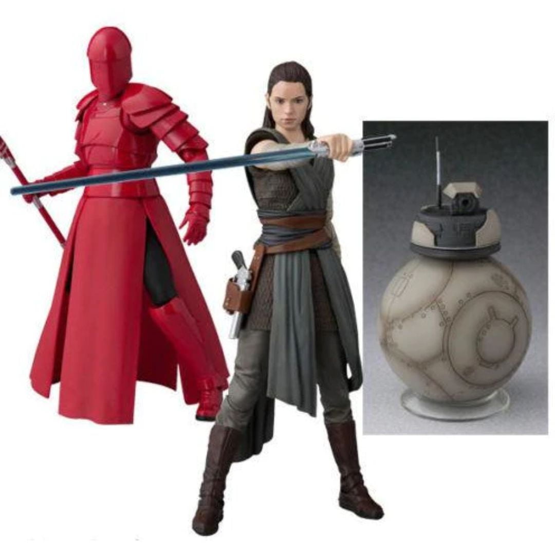 Bandai S.H. Figuarts Star Wars Last Jedi BB-4 Rey Praetorian Guard ...