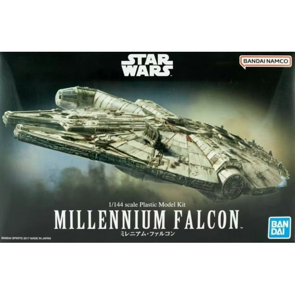 Bandai Hobby Star Wars The Last Jedi Millennium Falcon 1/144 Scale Model Kit