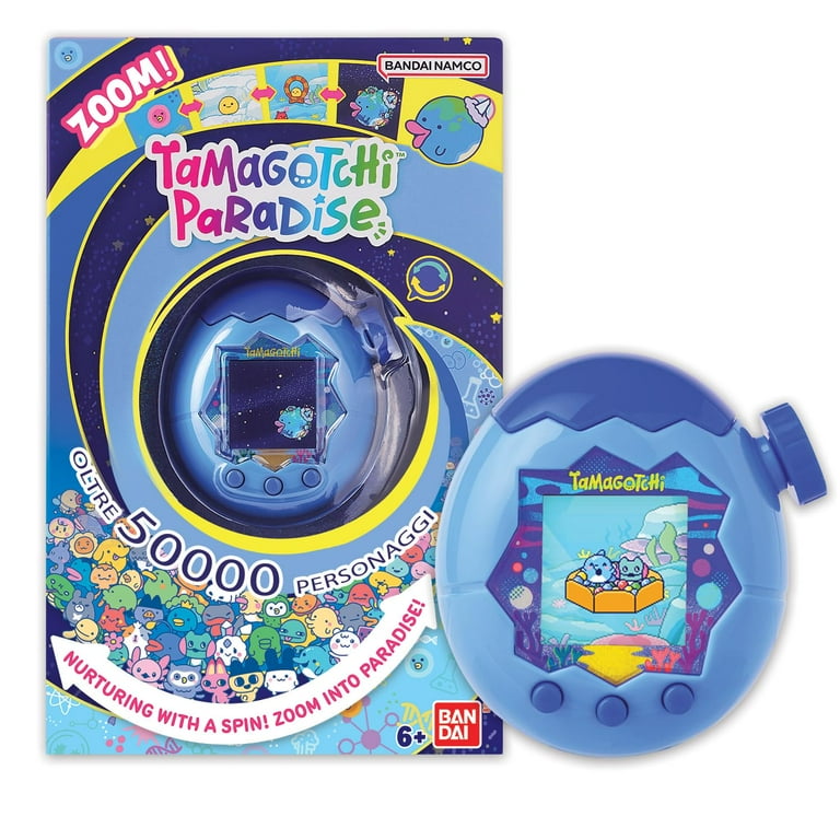 Bandai Tamagotchi Paradise Digital Pet Blue Water Shell - Walmart.com
