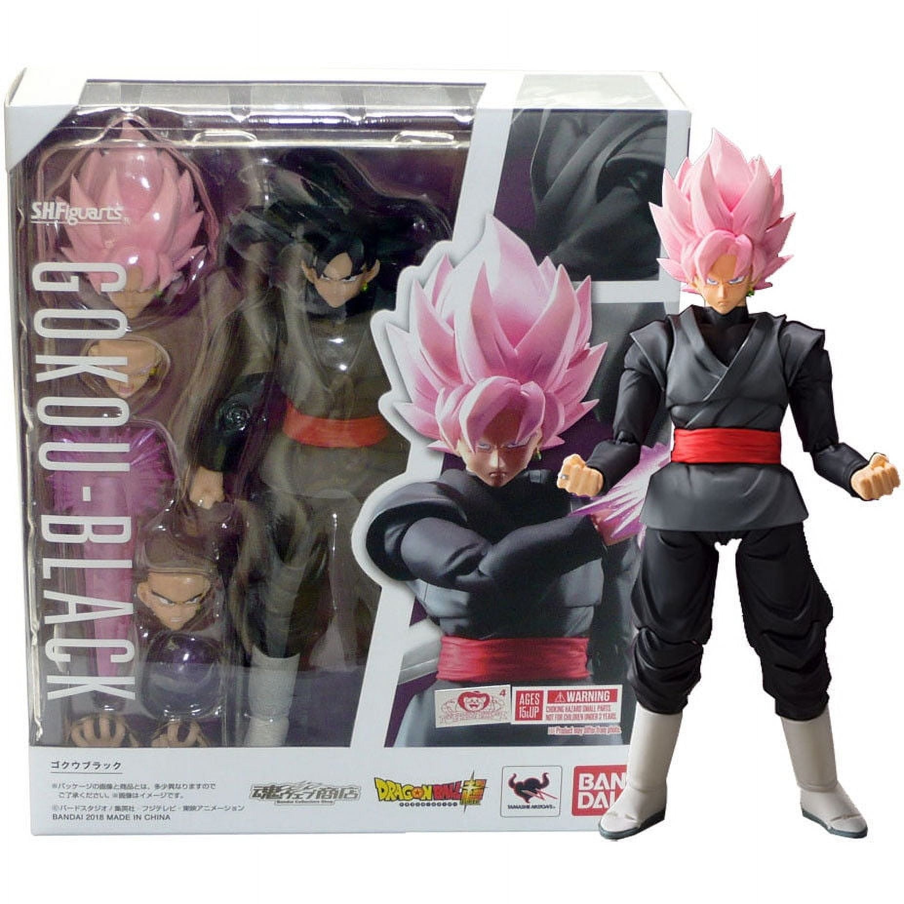 SH FIGUARTS - GOKU BLACK - DRAGON BALL SUPER for Sale in