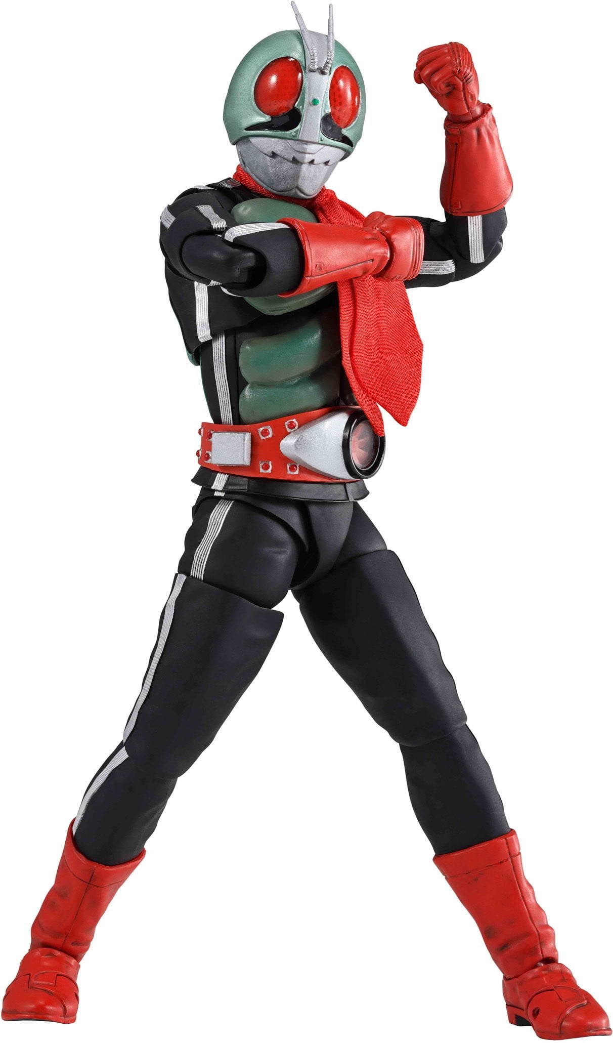 Bandai Tamashii Nations Masked (Kamen) Rider: Kamen Rider 2 Legendary Showa Masked Riders Edition (Shinkocchou Seihou) S.H.Figuarts Action Figure
