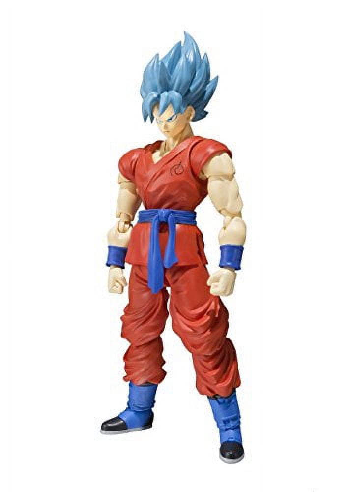  Bandai Tamashii Nations S.H. Figuarts Super Saiyan God Son Goku  Dragon Ball Super Action Figure : Toys & Games