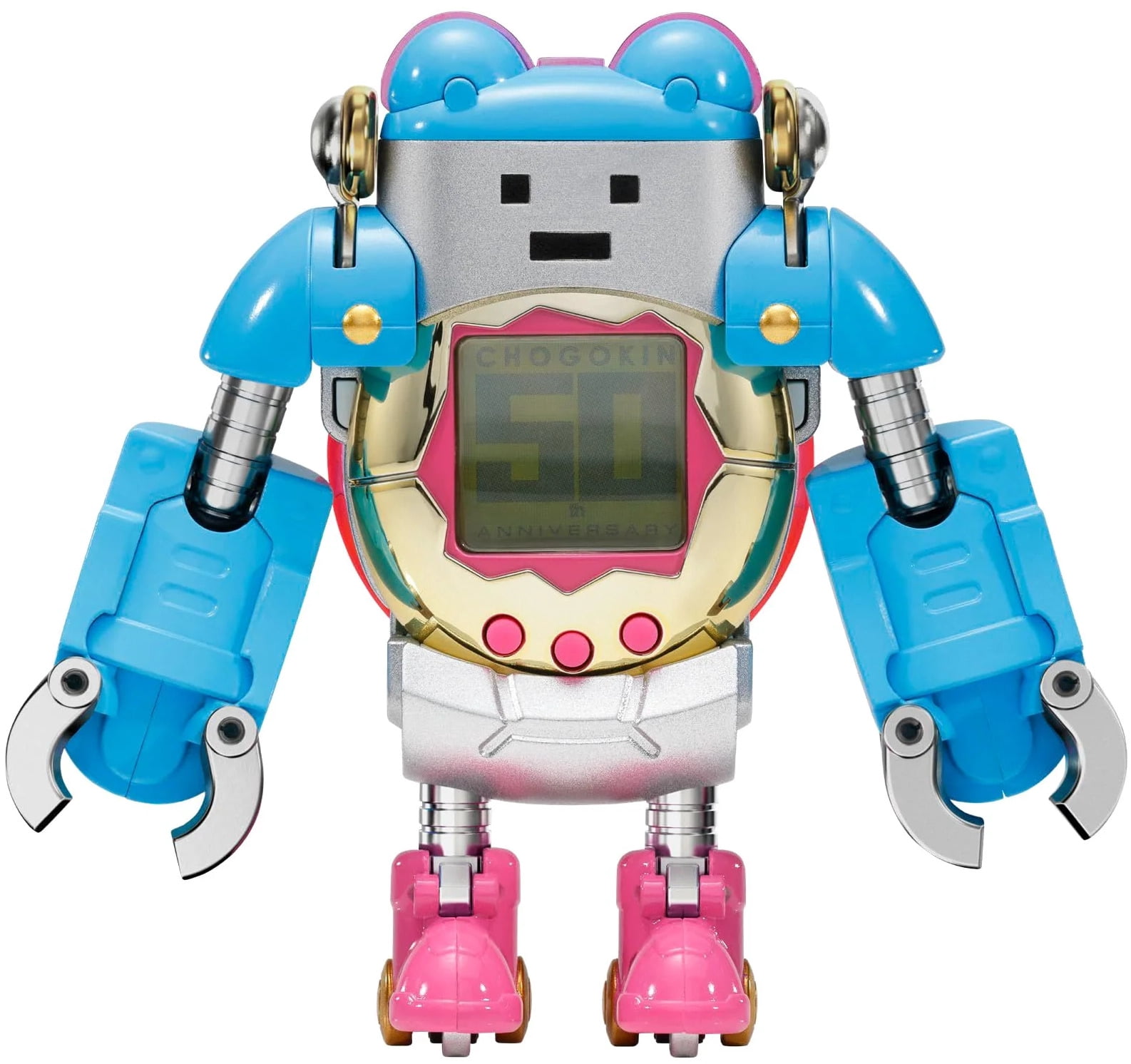 Tmashii Nations - Chogokin - Tamagotchi UFO Transforming Robot