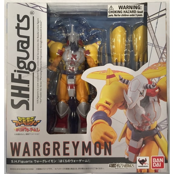 Bandai Tamashii Nations Wargreymon "Digimon S.H Figuarts" Action Figure