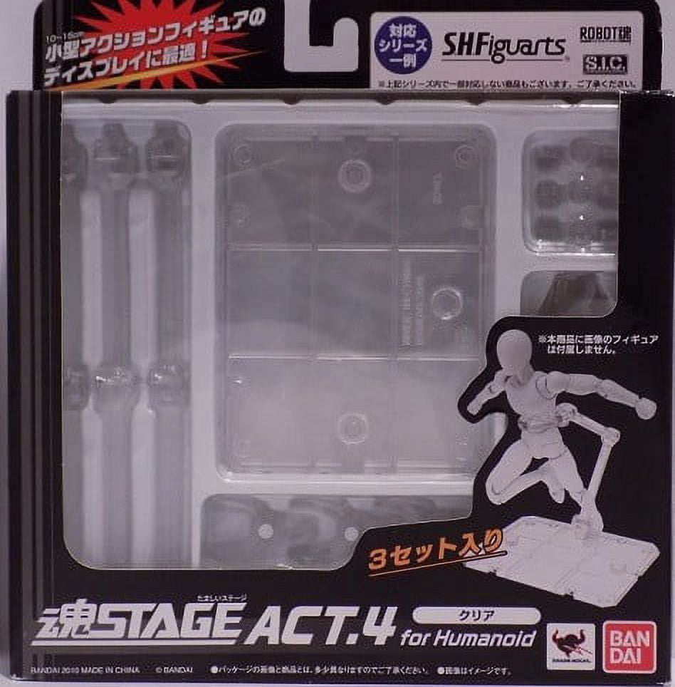 Review of Tamashii Nations Bandai Stage Act. 4 for Humanoid Stand Support  (Clear) figure stands : r/ActionFigures