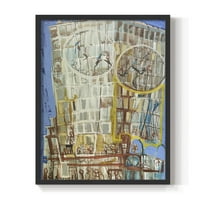 Bandaloo I Framed Print in Black Solid Wood Framed Print No Nail Hanging