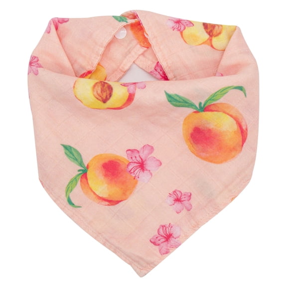Bandana Bib - Peach