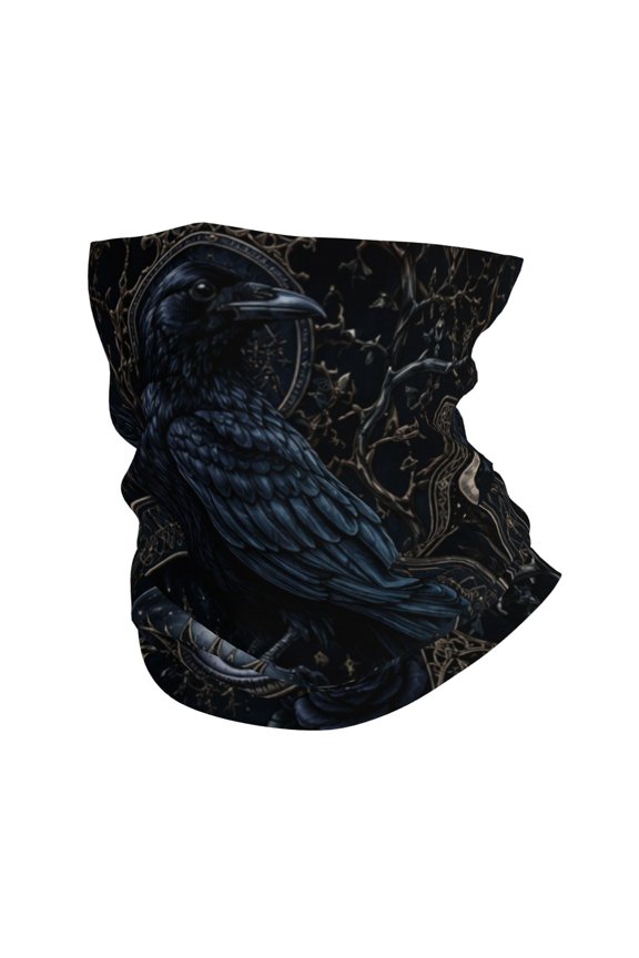 Bandana Face Mask Headwear Neck Gaiter Dust Wind Scarf Balaclava - Esoteric Raven Mystical