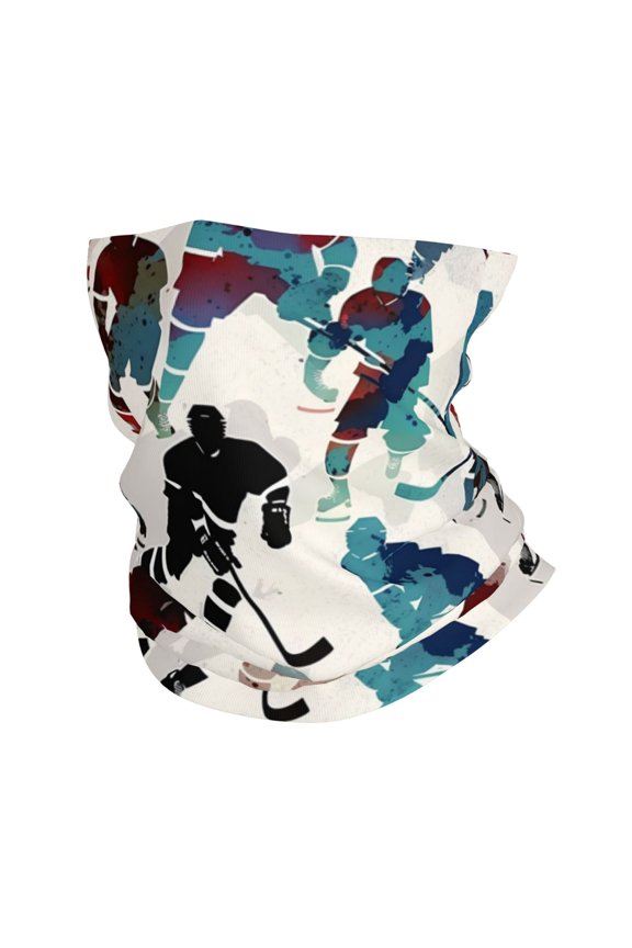 Bandana Face Mask Headwear Neck Gaiter Dust Wind Scarf Balaclava - Hockey Players vintage