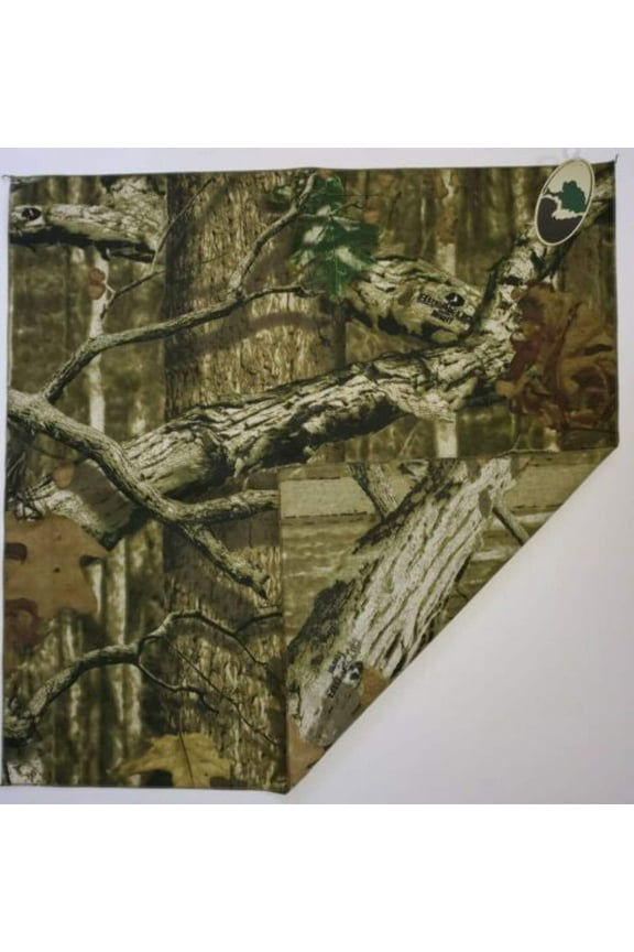 Bandana MOSSY OAK Authentic Breakup 100% Cotton Made in the USA 22 x 22 Bandanna