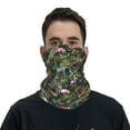 Bandana Neck Gaiter Face Mask Hawaiian Style Flamingo Zebra Soft