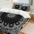 thumbnail image 1 of Bandana Pattern Bedding Set Couple Bedclothes Pillowcase Customized Home Textiles Bed Set for Bedroom Decoration, 1 of 6