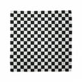thumbnail image 1 of Bandana Scarf, Checkers Game Classic Game Board, Black White, 3 Pack, by Ambesonne, 1 of 3