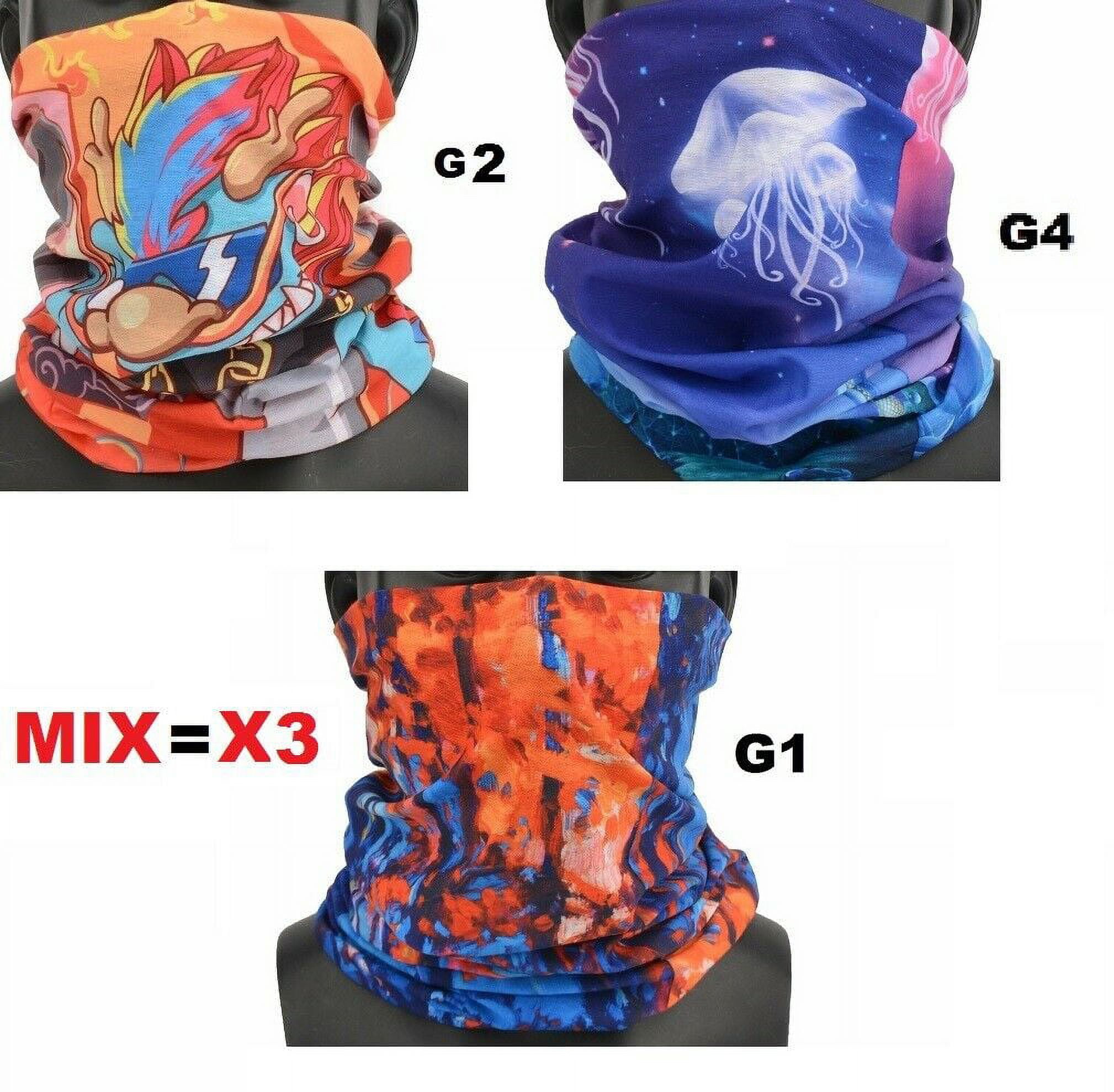 Tube Bandana Gaiter Head 3D factory Face Mask