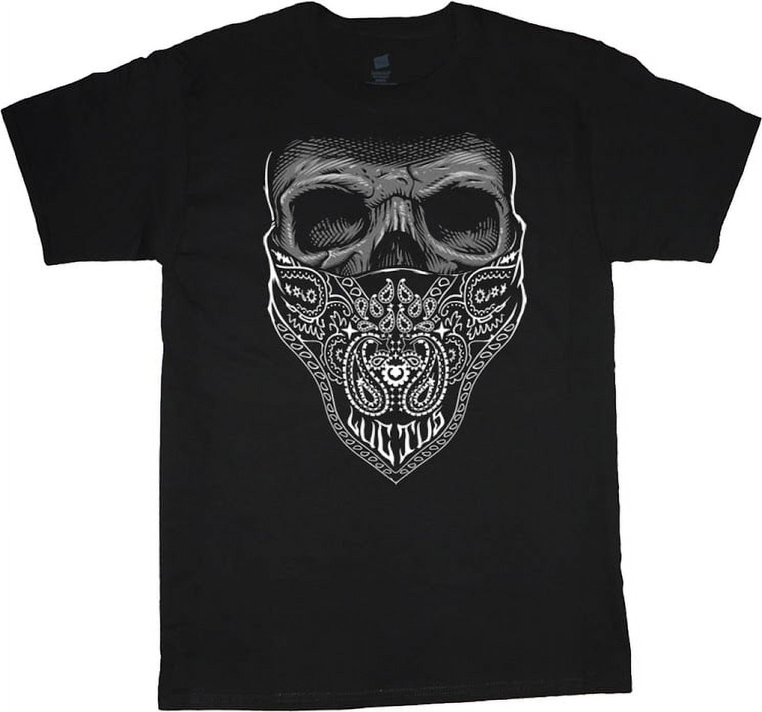 THE BONEZ bandana skull Tシャツ XL Bandana Skull T-shirt Men's Graphic Tee - Walmart.com