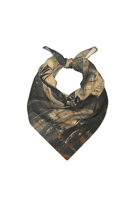Bandana Square Scarf Headscarf Hair Neck Headwrap Fashion Accessory for Bag Wedding Party Daily Wear , Deer Vintage Camo Art Black