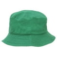 thumbnail image 1 of Bandana.com 100% Cotton Bucket Hat for Men, Women, Kids - Kelly Green - Single Piece - Small/Medium - Summer Cap Fishing Hat, 1 of 2