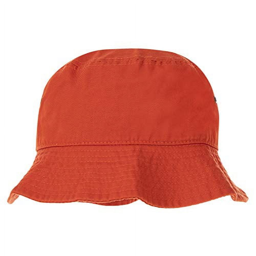 Bandana.com 100% Cotton Bucket Hat for Men, Women, Kids - Orange - Single  Piece - Small/Medium - Summer Cap Fishing Hat 