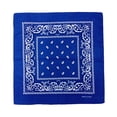 thumbnail image 1 of Bandanas Fashion Scarf for Men Women Paisley printed Tie-Dyed Square Party Favor Scarf Headband Handkerchiefs 1 PC Multicolor One Size, 1 of 3