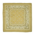 thumbnail image 1 of Bandanas For Men,Bandanas For Women,100% Cotton Paisley Pattern Bandanas Face Mask Square Scarf Headwear-Bandanas Multi-Purpose Bandanas ,Paisley Cowboy Polyester Headbands 22X22 Inch(Beige), 1 of 1