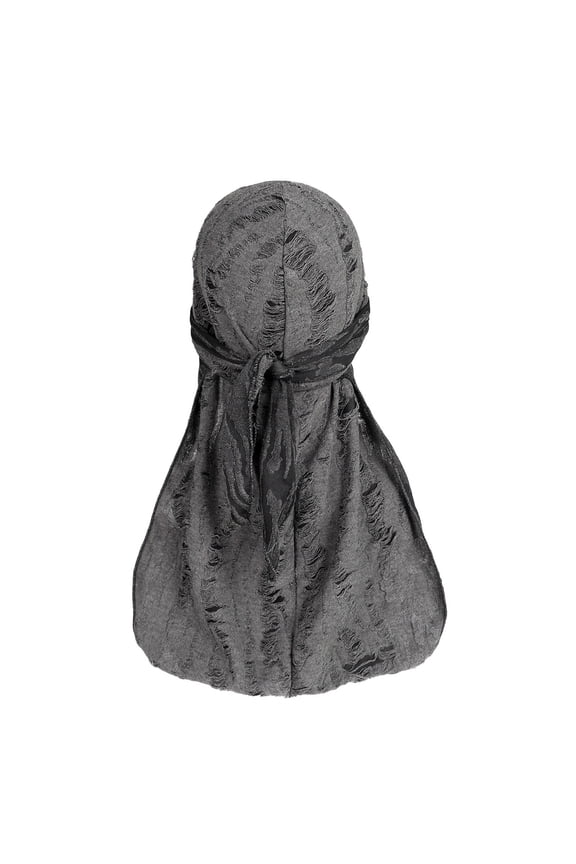 Bandanas Skull Caps for Men, VLOOCKLW Do Rag Women Breathable Helmet Liner, Face Covering UV Sun Protection Neck,Drape Durags Dark Gray