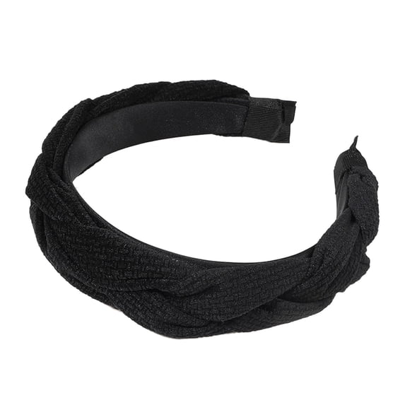 Bandanas for Women Women's Flannel Knot Headband Wash Face Hair Accessories Head Scarf for Women Black One Size