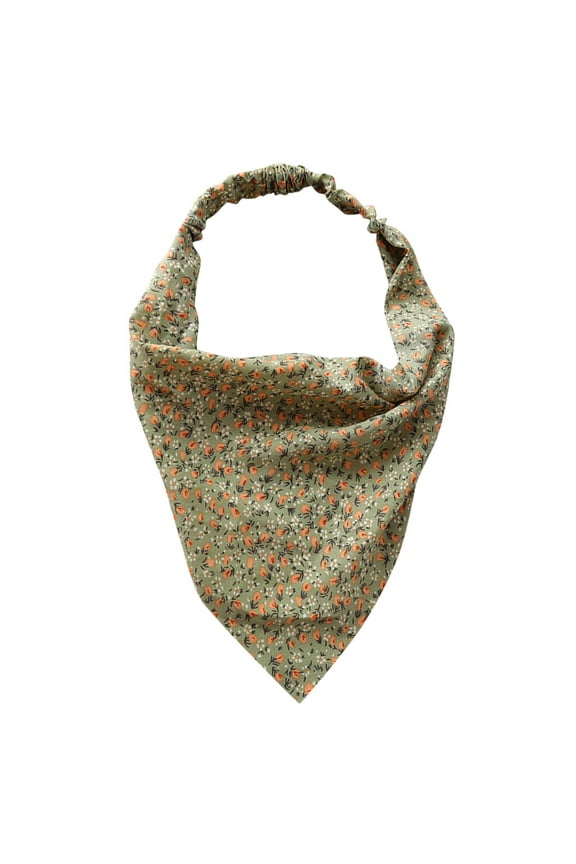 Bandanas for Women Women's Printed Head Kerchief with Ties Head Scarf for Women Multicolor One Size