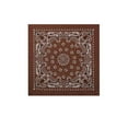 thumbnail image 1 of Bandanna Co Paisley, Cocoa, 22" x 22" (2nd), 1 of 2