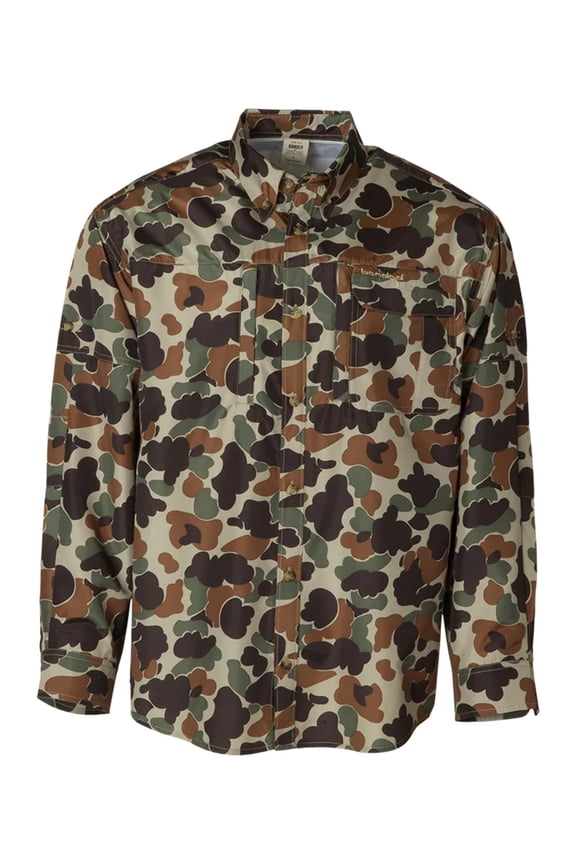 Accelerator Otl Fishing Shirt Classic Camo in size Medium