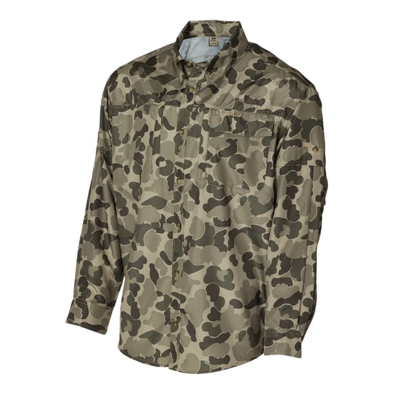 Banded Accelerator Otl Fishing Shirt Classic Pine Camo in size 3X-Large